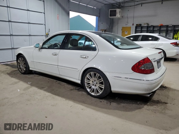2007 Mercedes-Benz E-Class 3.5L with VIN WDBUF87X27X222427, listed as a Copart auction lot 85656954 with 170,647 mi miles and Salvage Title. Bid and sale history available at carsss.com. Image 2.