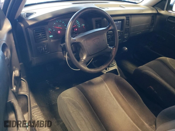 2004 Dodge Dakota with VIN 1D7FL16K34S535016, listed as a Copart auction lot 50445804 with 215,635 mi miles and Salvage Title. Bid and sale history available at carsss.com. Image 8.