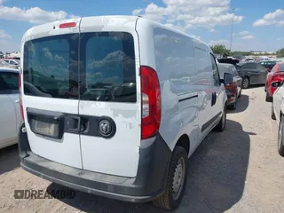 2017 Ram ProMaster City Cargo Tradesman with VIN ZFBERFAB6H6E68845, listed as a IAAI auction lot 40255976 with 256,184 mi miles and . Bid and sale history available at DreamBid. Image 4.