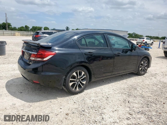 2015 Honda Civic EX z VIN 19XFB2F89FE083375, wystawiony jako Copart lot #59092125 z przebiegiem 95 764 mil mil oraz Szkoda całkowita • Salvage title. Historia ofert i sprzedaży dostępna na DreamBid. Obrazek 3.