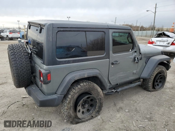 2019 Jeep Wrangler Sport S with VIN 1C4GJXAG7KW552143, listed as a Copart auction lot 50134775 with 73,278 mi miles and Salvage title. Bid and sale history available at DreamBid. Image 3.