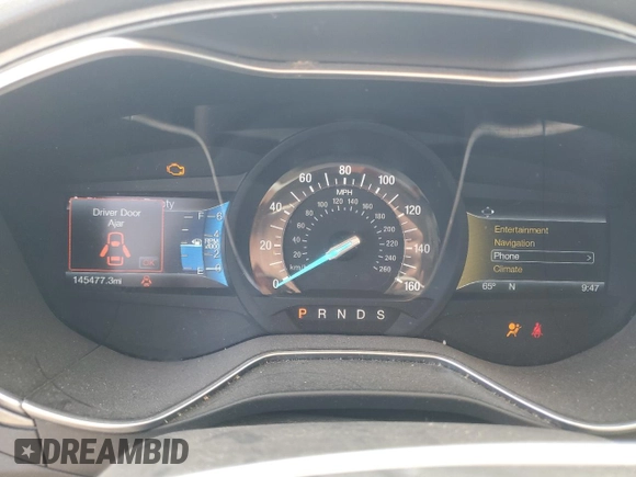 2016 Ford Fusion SE with VIN 3FA6P0H91GR353646, listed as a Copart auction lot 57717285 with 145,477 mi miles and Salvage title. Bid and sale history available at DreamBid. Image 9.