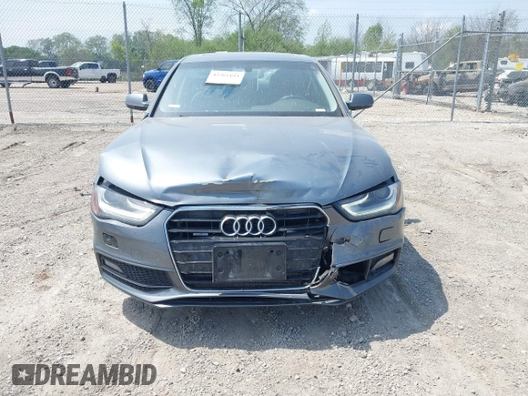2014 Audi A4 Premium Plus with VIN WAUFFAFL9EN000649, listed as a IAAI auction lot 42261193 with 153,429 mi miles and . Bid and sale history available at DreamBid. Image 6.