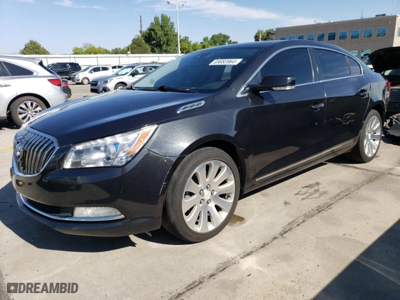 2015 Buick LaCrosse Leather with VIN 1G4GC5G35FF183965, listed as a Copart auction lot 69683964 with 113,833 mi miles and Salvage Title. Bid and sale history available at carsss.com. Image 1.