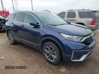 2022 Honda CR-V EX-L with VIN 2HKRW2H89NH651794, listed as a IAAI auction lot 42224492 with 56,996 mi miles and . Bid and sale history available at DreamBid. Image 1.