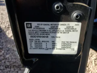 2003 Chevrolet Silverado 1500 with VIN 2GCEC19T631343128, listed as a Copart auction lot 71741614 with 149,270 mi miles and Salvage Title. Bid and sale history available at carsss.com. Image 14.