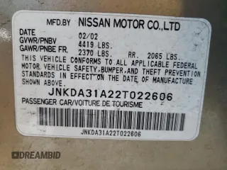 2002 Infiniti I35 Luxury z VIN JNKDA31A22T022606, wystawiony jako Copart lot #55158005 z przebiegiem 136 847 mil mil oraz Szkoda całkowita • Salvage title. Historia ofert i sprzedaży dostępna na DreamBid. Obrazek 12.