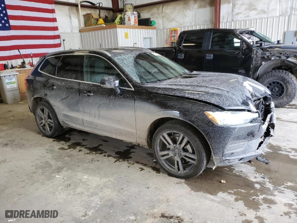 2021 Volvo XC60 Momentum with VIN YV4A22RK4M1765708, listed as a Copart auction lot 45570124 with 66,375 mi miles and Salvage Title. Bid and sale history available at carsss.com. Image 4.