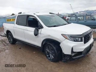 2021 Honda Ridgeline Sport with VIN 5FPYK3F16MB009377, listed as a IAAI auction lot 41130817 with 73,838 mi miles and . Bid and sale history available at DreamBid. Image 1.