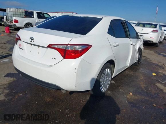 2016 Toyota Corolla L z VIN 2T1BURHE9GC518514, wystawiony jako IAAI lot #41286825 z przebiegiem 144 579 mil mil oraz . Historia ofert i sprzedaży dostępna na DreamBid. Obrazek 4.