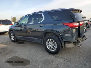 2018 Chevrolet Traverse LT Cloth with VIN 1GNERGKW7JJ231504, listed as a Copart auction lot 54776515 with 122,938 mi miles and Salvage Title. Bid and sale history available at carsss.com. Image 2.
