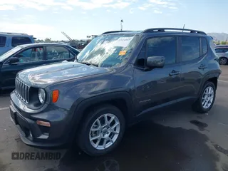 2020 Jeep Renegade Latitude with VIN ZACNJABB4LPL83461, listed as a IAAI auction lot 42624597 with 58,704 mi miles and . Bid and sale history available at DreamBid. Image 19.