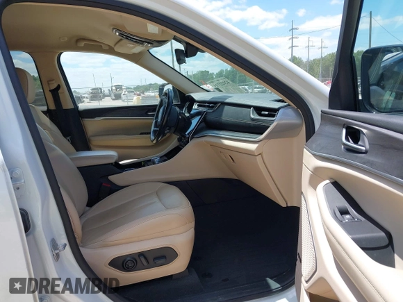 2021 Jeep Grand Cherokee Limited z VIN 1C4RJJBG1M8136228, wystawiony jako IAAI lot #42022735 z przebiegiem 82 017 mil mil oraz . Historia ofert i sprzedaży dostępna na DreamBid. Obrazek 5.