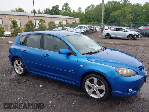 2006 Mazda 3 s z VIN JM1BK143961527275, wystawiony jako IAAI lot #42176335 z przebiegiem 204 943 mil mil oraz . Historia ofert i sprzedaży dostępna na DreamBid. Obrazek 1.