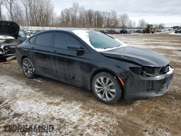 2016 Chrysler 200 S with VIN 1C3CCCBG1GN192983, listed as a Copart auction lot 42837455 with 100,883 mi miles and Clean Title. Bid and sale history available at carsss.com. Image 4.