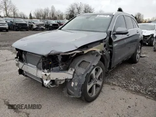 2020 Mercedes-Benz GLC with VIN WDC0G8EBXLF701533, listed as a Copart auction lot 85117274 with 65,445 mi miles and Salvage Title. Bid and sale history available at carsss.com. Image 1.
