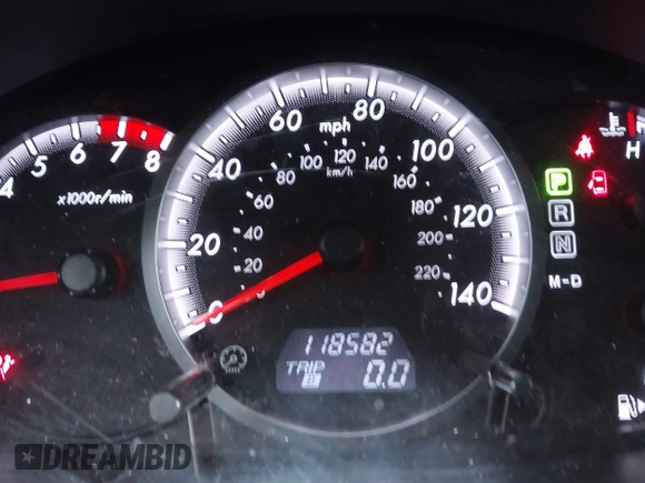 2009 Mazda 5 Sport with VIN JM1CR29L890356690, listed as a IAAI auction lot 41169351 with 118,582 mi miles and . Bid and sale history available at DreamBid. Image 16.