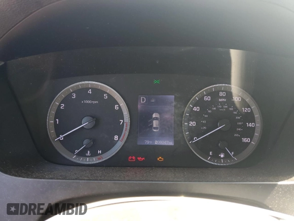 2015 Hyundai Sonata 2.4L SE with VIN 5NPE24AF1FH183141, listed as a Copart auction lot 54009325 with 208,047 mi miles and Salvage Title. Bid and sale history available at carsss.com. Image 9.