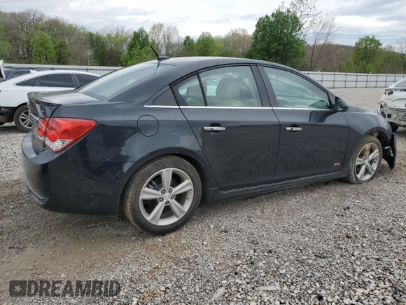 2012 Chevrolet Cruze 2LT with VIN 1G1PG5SC1C7405870, listed as a Copart auction lot 51646525 with 120,823 mi miles and Salvage Title. Bid and sale history available at DreamBid. Image 3.