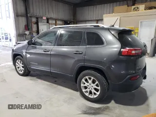 2015 Jeep Cherokee Latitude with VIN 1C4PJMCS7FW504728, listed as a Copart auction lot 81674984 with 144,342 mi miles and Salvage Title. Bid and sale history available at carsss.com. Image 2.