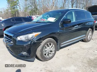 2014 Infiniti QX60 with VIN 5N1AL0MN9EC508017, listed as a IAAI auction lot 41591790 with 112,806 mi miles. Bid and sale history available at carsss.com. Image 17.