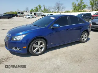 2012 Chevrolet Cruze 2LT with VIN 1G1PG5SC4C7144024, listed as a Copart auction lot 53808875 with 162,114 mi miles and Salvage Title. Bid and sale history available at DreamBid. Image 1.