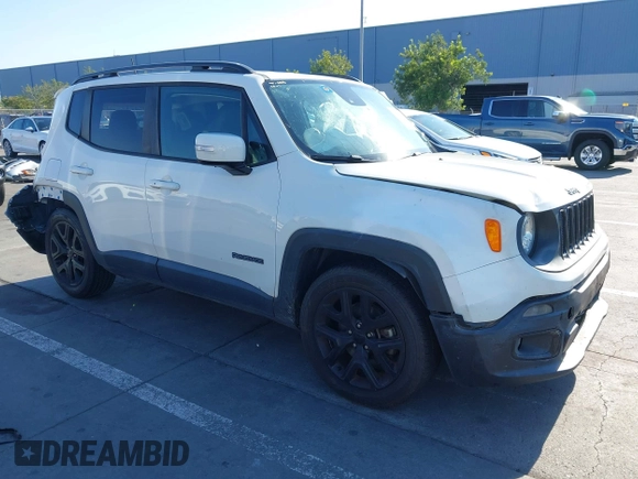 2018 Jeep Renegade Altitude with VIN ZACCJABB7JPG66606, listed as a IAAI auction lot 40484326 with 32,009 mi miles and . Bid and sale history available at DreamBid. Image 1.