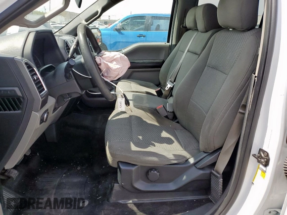 2017 Ford F-150 XL with VIN 1FTEW1CG5HFA76227, listed as a Copart auction lot 50807885 with 164,498 mi miles and Salvage Title. Bid and sale history available at DreamBid. Image 7.