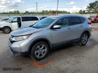 2018 Honda CR-V EX-L with VIN 7FARW1H8XJE006966, listed as a Copart auction lot 51445095 with 52,580 mi miles and Salvage Title. Bid and sale history available at carsss.com. Image 1.