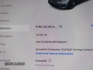 2023 Tesla Model 3 with VIN 5YJ3E1EA2PF566047, listed as a IAAI auction lot 42481008 with 21,143 mi miles and . Bid and sale history available at DreamBid. Image 15.