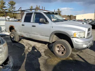 2003 Dodge Ram 1500 ST with VIN 1D7HU18D83J672364, listed as a Copart auction lot 43770495 with 0 mi miles and Salvage Title. Bid and sale history available at carsss.com. Image 4.