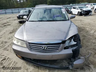 2007 Hyundai Azera SE with VIN KMHFC46F07A138710, listed as a Copart auction lot 71683434 with 0 mi miles and Salvage Title. Bid and sale history available at carsss.com. Image 5.