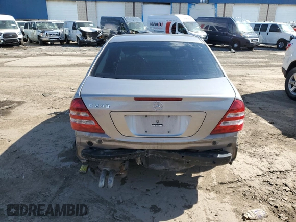 2007 Mercedes-Benz C 280 Luxury with VIN WDBRF54H37F856160, listed as a Copart auction lot 52086485 with 270,376 mi miles and Salvage title. Bid and sale history available at DreamBid. Image 6.