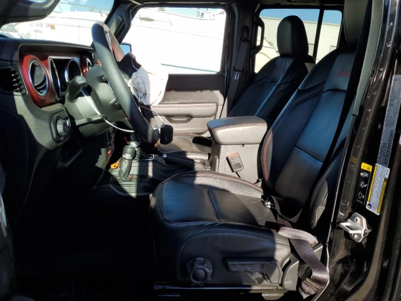 2023 Jeep Wrangler Rubicon z VIN 1C4HJXFN3PW618061, wystawiony jako Copart lot #81957524 z przebiegiem 25 880 mil mil oraz Szkoda całkowita • Salvage title. Historia ofert i sprzedaży dostępna na DreamBid. Obrazek 7.