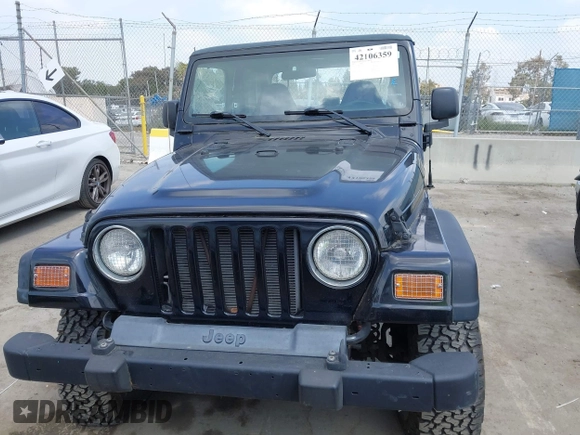 2002 Jeep Wrangler X with VIN 1J4FA39S32P738246, listed as a IAAI auction lot 42106359 with 266,993 mi miles and . Bid and sale history available at DreamBid. Image 12.
