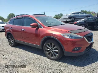 2014 Mazda CX-9 Grand Touring with VIN JM3TB3DVXE0433886, listed as a Copart auction lot 62325285 with 114,343 mi miles and Clean title. Bid and sale history available at DreamBid. Image 4.