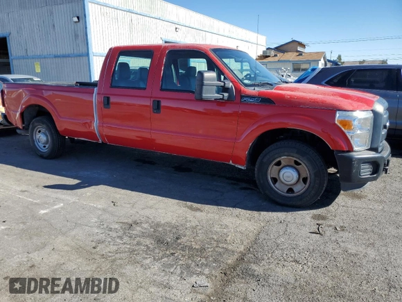 2012 Ford F-250 XL with VIN 1FT7W2A6XCEC56990, listed as a Copart auction lot 80248584 with 63,147 mi miles and Clean title. Bid and sale history available at DreamBid. Image 4.