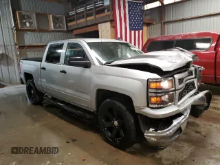 2015 Chevrolet Silverado 1500 LT with VIN 3GCUKREH9FG517509, listed as a Copart auction lot 76380784 with 92,724 mi miles and Salvage Title. Bid and sale history available at DreamBid. Image 4.