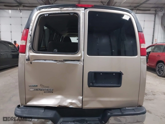 2012 Chevrolet Express Passenger 1LT with VIN 1GAZG1FAXC1127760, listed as a IAAI auction lot 41629882 with 311,110 mi miles. Bid and sale history available at carsss.com. Image 16.