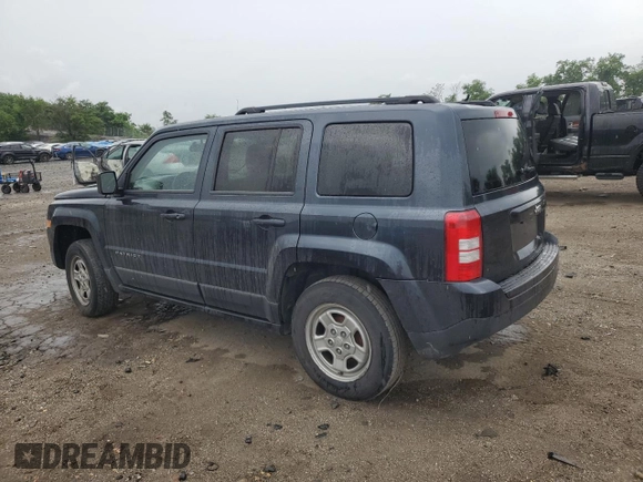 2014 Jeep Patriot Sport with VIN 1C4NJPBA0ED601488, listed as a Copart auction lot 63791785 with 204,926 mi miles and Salvage title. Bid and sale history available at DreamBid. Image 2.
