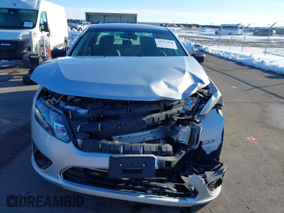 2012 Ford Fusion S with VIN 3FAHP0GA1CR150898, listed as a IAAI auction lot 41753960 with 52,427 mi miles. Bid and sale history available at carsss.com. Image 13.