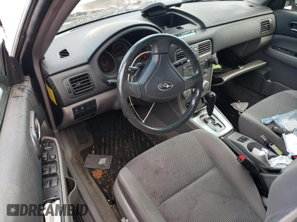 2007 Subaru Forester X with VIN JF1SG65677H717534, listed as a Copart auction lot 83818154 with 132,921 mi miles and Salvage title. Bid and sale history available at DreamBid. Image 8.