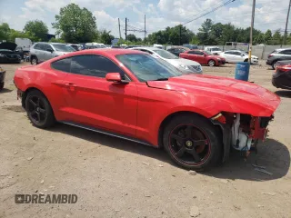 2016 Ford Mustang V6 with VIN 1FA6P8AMXG5331774, listed as a Copart auction lot 58461074 with 60,640 mi miles and Salvage title. Bid and sale history available at DreamBid. Image 4.