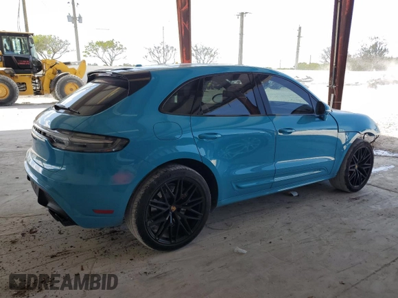 2022 Porsche Macan Turbo with VIN WP1AF2A56NLB31379, listed as a Copart auction lot 56354375 with 28,504 mi miles and Salvage title. Bid and sale history available at DreamBid. Image 3.