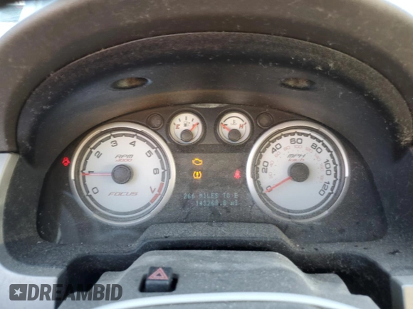 2008 Ford Focus SE with VIN 1FAHP35N08W214389, listed as a Copart auction lot 49885965 with 143,268 mi miles and Salvage Title. Bid and sale history available at DreamBid. Image 9.