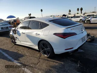 2024 Acura Integra w/A-Spec Technology Package with VIN 19UDE4H68RA000114, listed as a Copart auction lot 75234824 with 15,121 mi miles and Salvage Title. Bid and sale history available at carsss.com. Image 2.