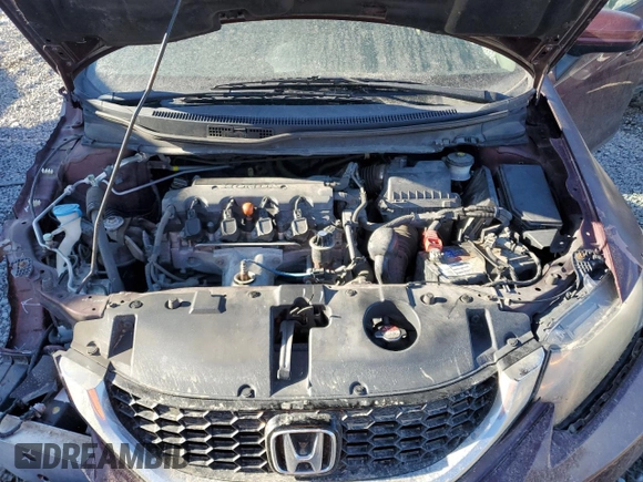 2015 Honda Civic Sedan LX with VIN 19XFB2F54FE041024, listed as a Copart auction lot 48108275 with 117,243 mi miles and Salvage Title. Bid and sale history available at carsss.com. Image 11.