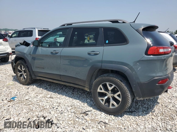 2015 Jeep Cherokee Trailhawk с VIN 1C4PJMBB6FW557664, выставлен на аукционе Copart как лот 59496385 с пробегом 139 653 миль миль и Чистый • Clean title. История ставок и продаж доступна на DreamBid. Изображение 2.