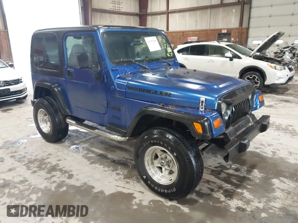 1998 Jeep Wrangler SE with VIN 1J4FY29PXWP769503, listed as a IAAI auction lot 42535360 with 94,634 mi miles and . Bid and sale history available at DreamBid. Image 1.