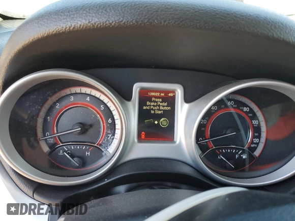 2017 Dodge Journey SXT with VIN 3C4PDCBB9HT506489, listed as a Copart auction lot 46896485 with 139,322 mi miles and Salvage Title. Bid and sale history available at DreamBid. Image 9.